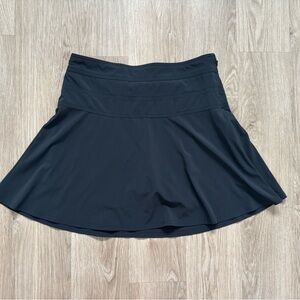 Athleta black skort tennis ball sport 8